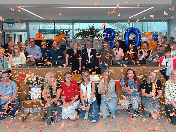 Bellway Group 80th Anniversary Cake Cutting 6