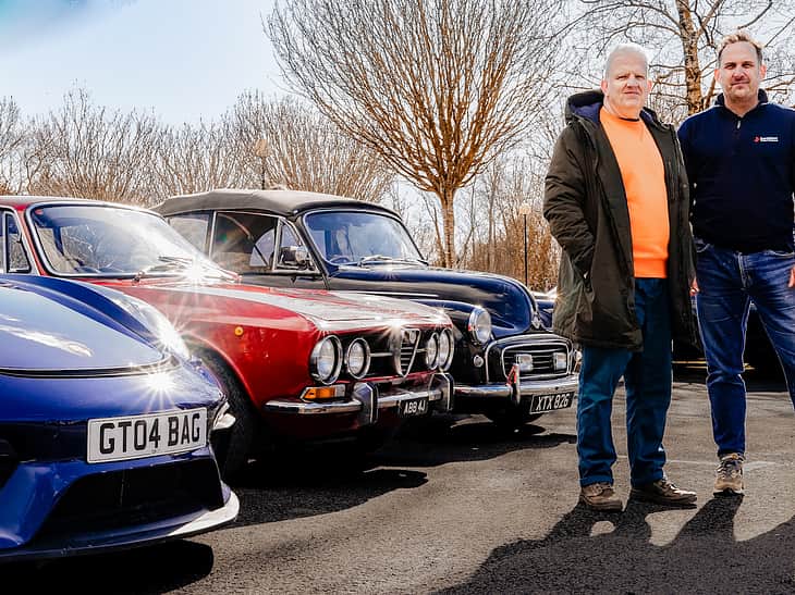 Wales Coffee cars event