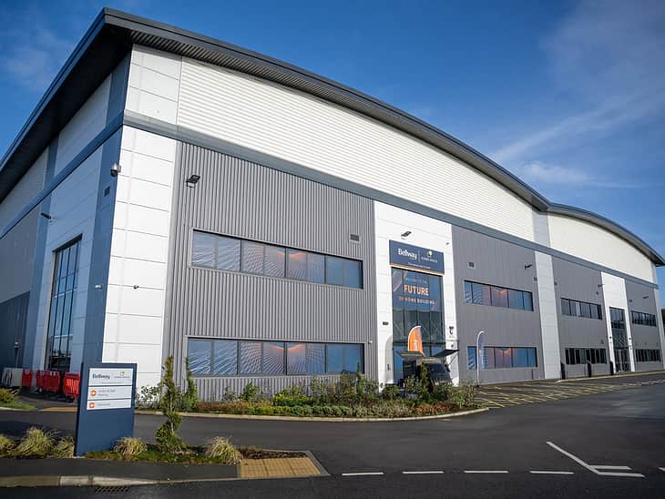 Better with Bellway Home Space timber frame factory launch 162