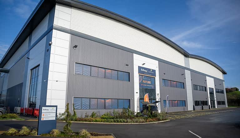 Better with Bellway Home Space timber frame factory launch 162