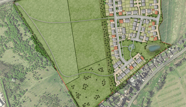Bordon Hill site plan