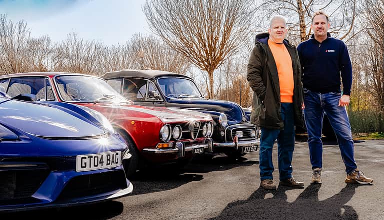 Wales Coffee cars event