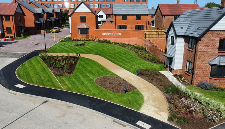 Media 2423 aerial photograph jubilee green