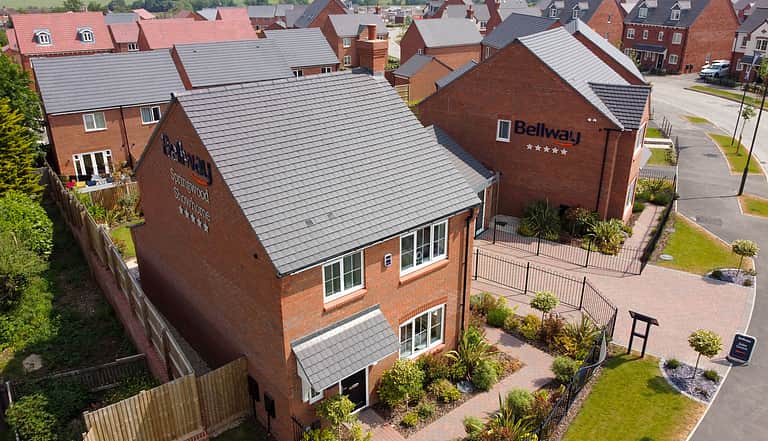 Media 2530 drone shot springwood development