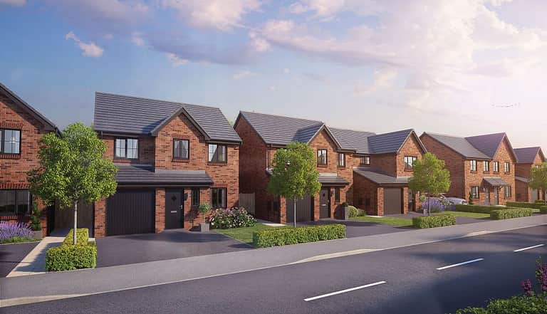 Media 3631 a typical bellway street scene