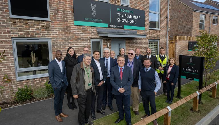 Media nuflydgt roe wood park topping out ceremony
