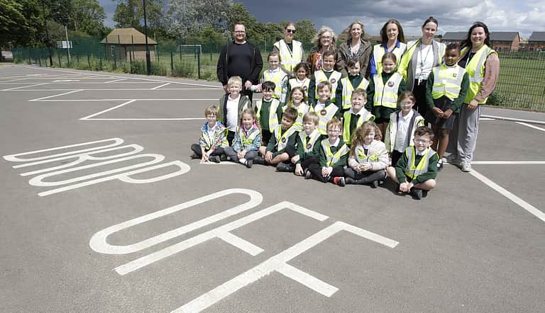 Oxenden Park car park handover