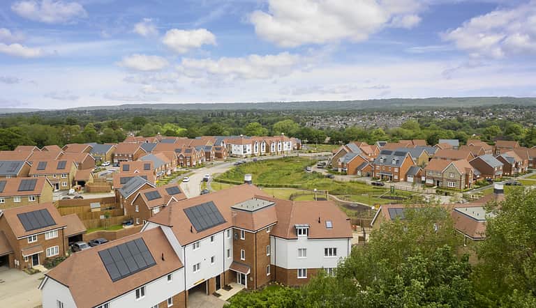 Parsonage Place aerial