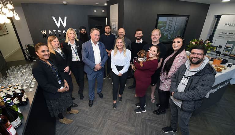 Media 2100 waterside riverwell event