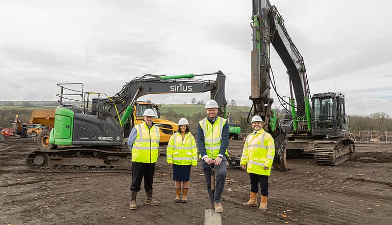 Media lokleb3e the old foundry groundbreaking