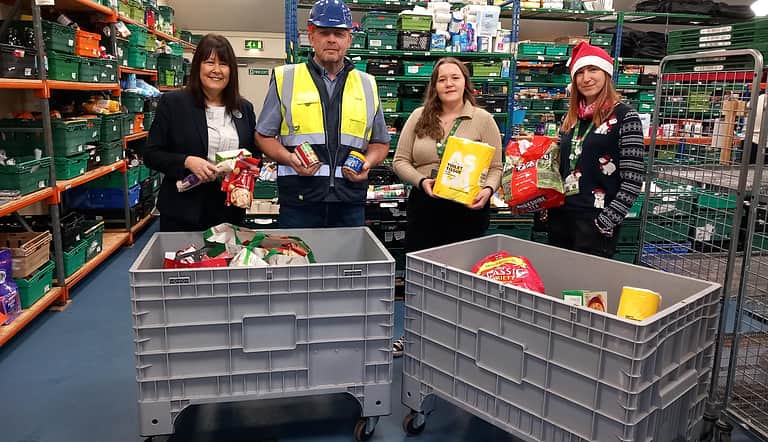 Media mychzibb bassetlaw foodbank december