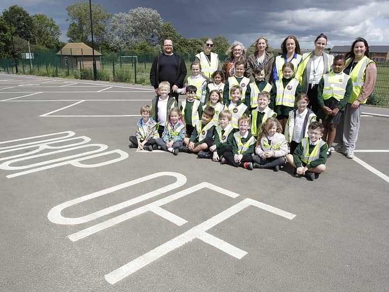 Oxenden Park car park handover