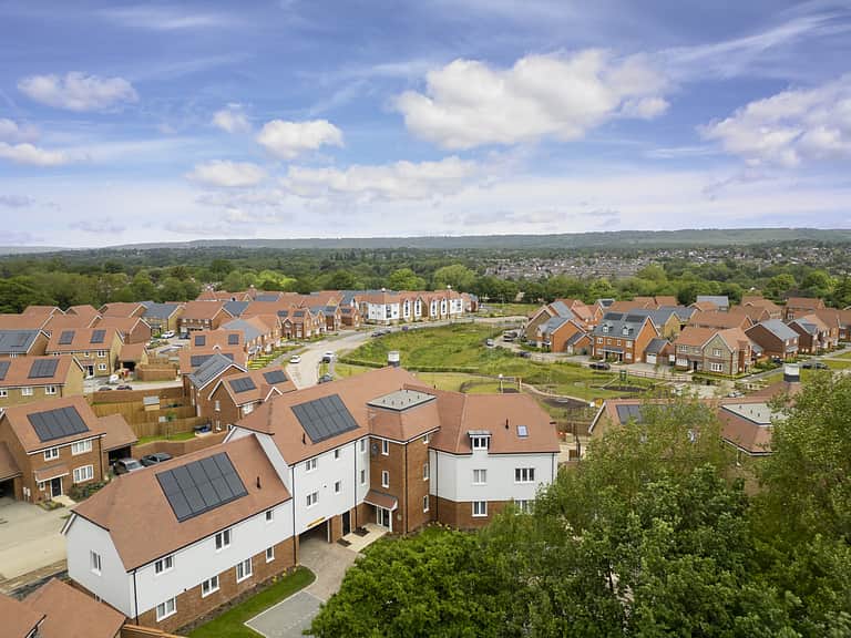 Parsonage Place aerial
